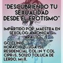 Descubriendo tu sexualidad desde el Erotismo